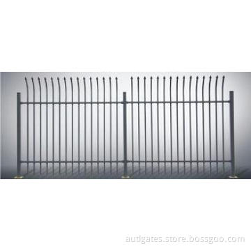 High Strength Villa Park Ornamental Aluminum Fence , Metal